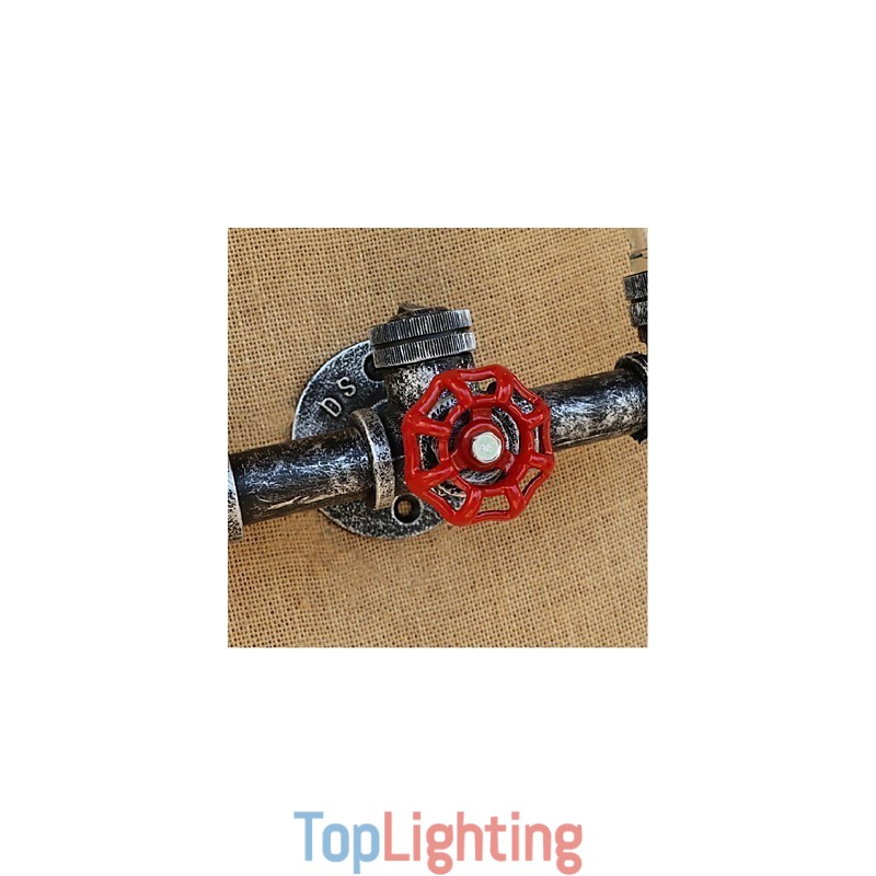 Retro Industrial Wind Switch Water Bottle Wall Lamp Wall Light Amber
