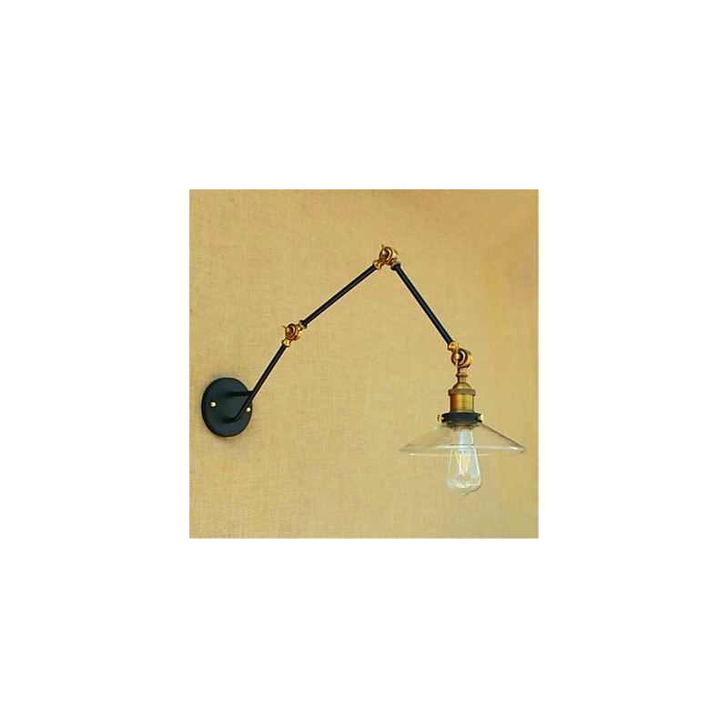 Rustic Lodge Country Chrome Feature for Swing Arm Ambient Light Swing Arm Lights