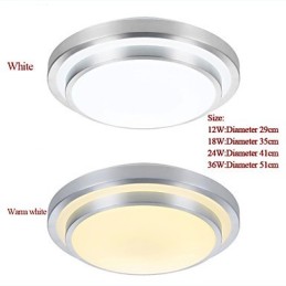Flush Mount Lights Light Round Simple Modern Diameter 29CM