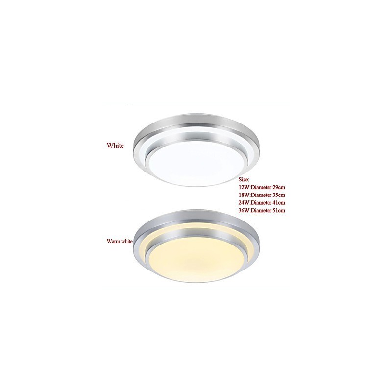Flush Mount Lights Light Round Simple Modern Diameter 29CM