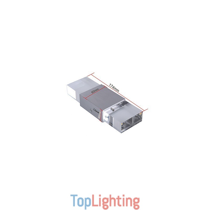 6 Fluorescent Tube Socket Modern Contemporary Shiny Feature for Ambient Light Wall Sconces Wall Light