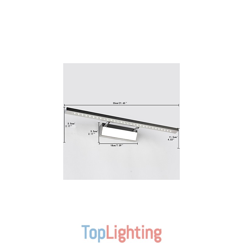 Modern Contemporary Electroplated Feature for Downlight Bathroom Lighting Wall Light