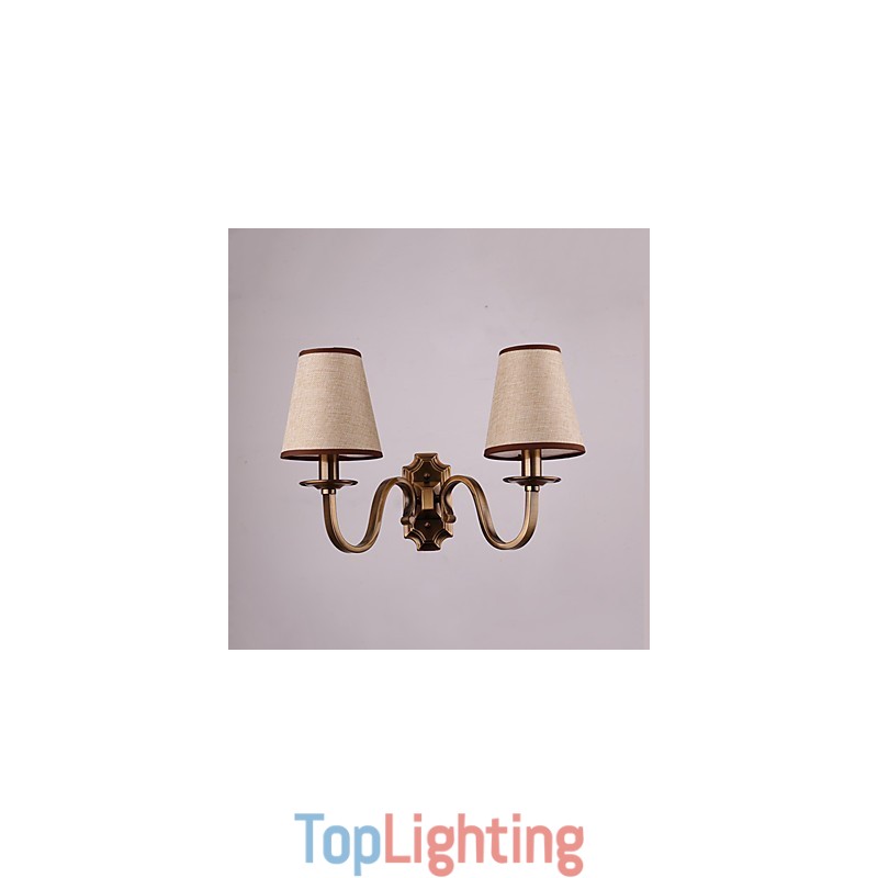 Traditional Classic Electroplated Feature for Eye Protection Downlight Wall Sconces Wall Light