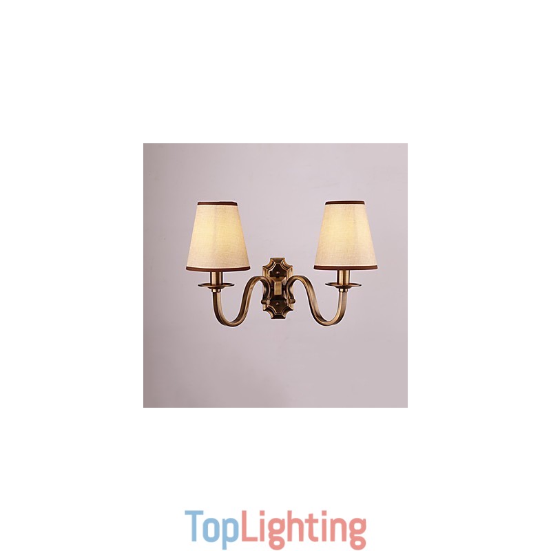 Traditional Classic Electroplated Feature for Eye Protection Downlight Wall Sconces Wall Light