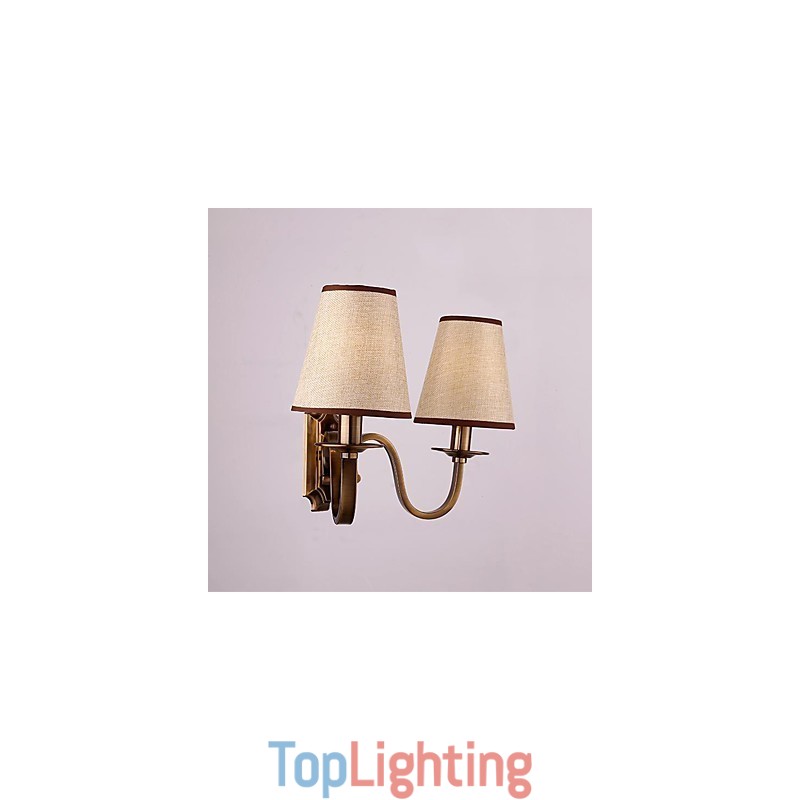 Traditional Classic Electroplated Feature for Eye Protection Downlight Wall Sconces Wall Light