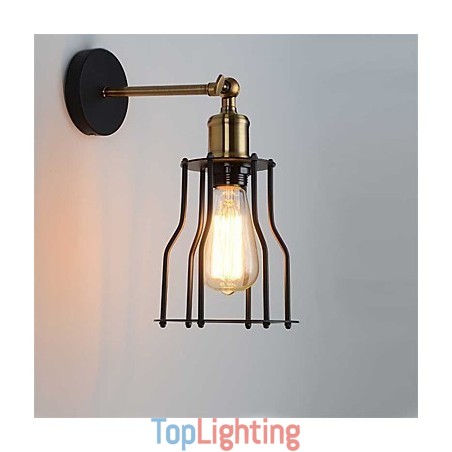 Loft vintage Wall Lights Industrial Edison Fashion Simplicity Wall Sconces Metal Base Cap Loft vintage Wall Lights Industrial Edison Fashion Simplicity Wall Sconces Metal Base Cap