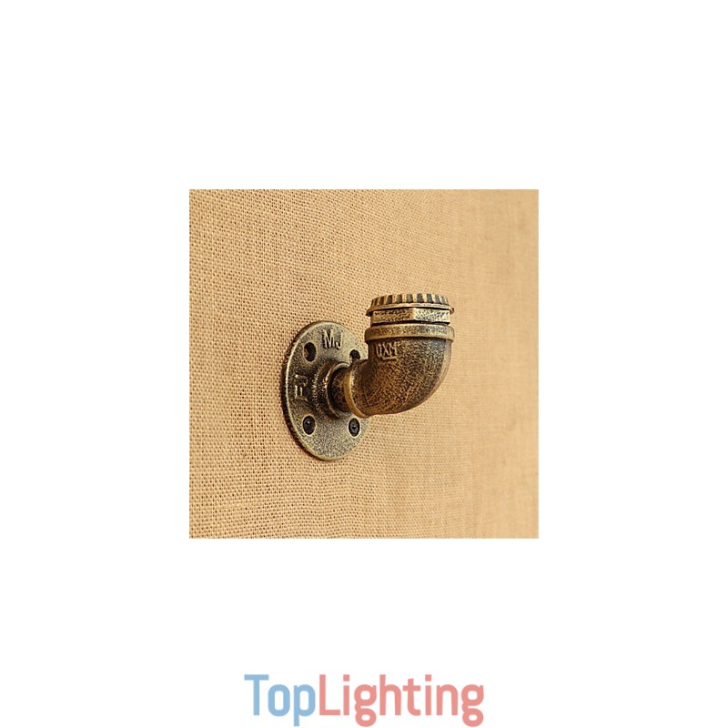 Country Retro Painting Feature for Mini Style Ambient Light Wall Lights Wall Light