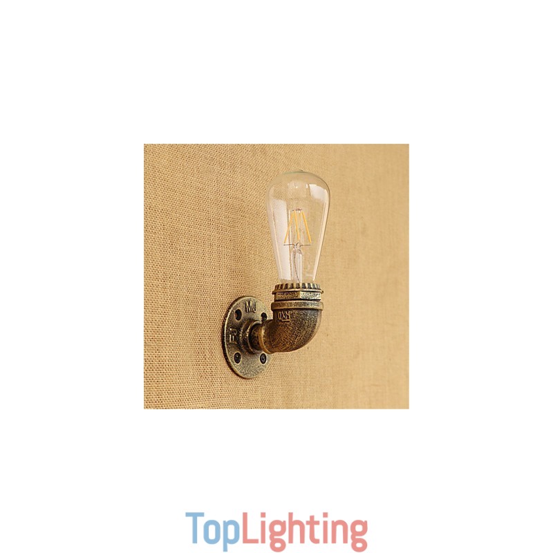 Country Retro Painting Feature for Mini Style Ambient Light Wall Lights Wall Light
