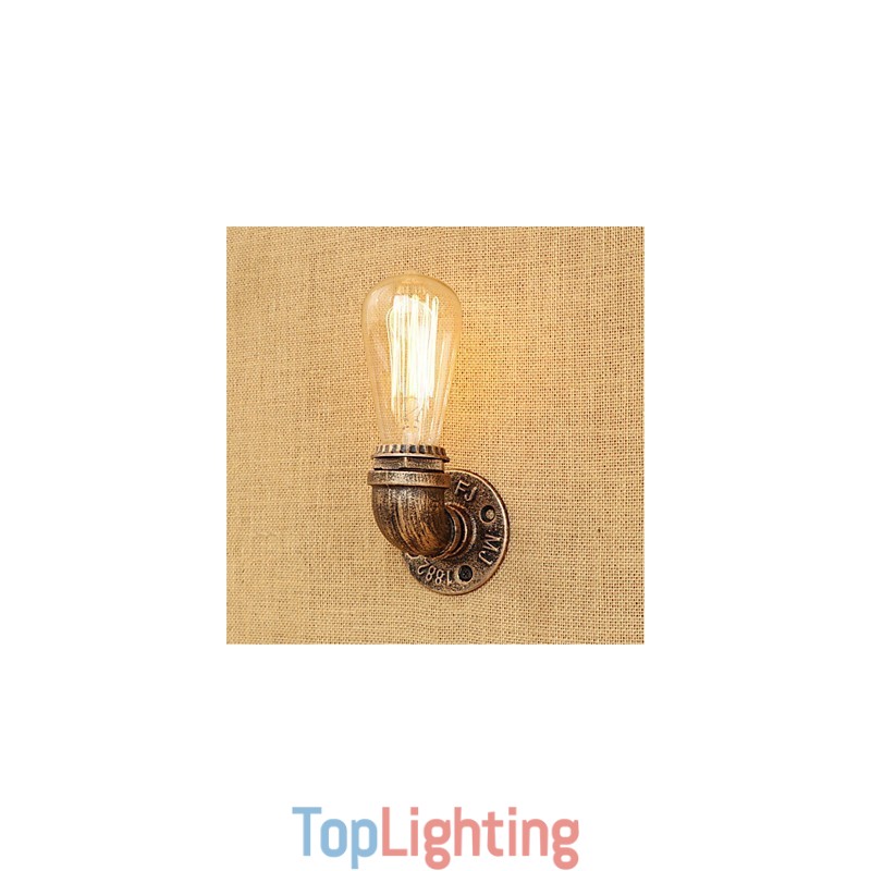 Country Retro Painting Feature for Mini Style Ambient Light Wall Lights Wall Light