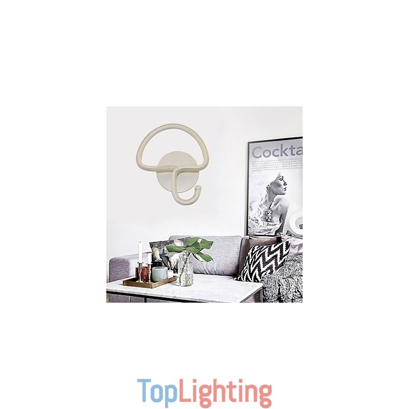 Modern Minimalist Lamp Bedroom Bedside Lamp Corridors Hotel Project Lighting Aluminum Circular Wall Lamp