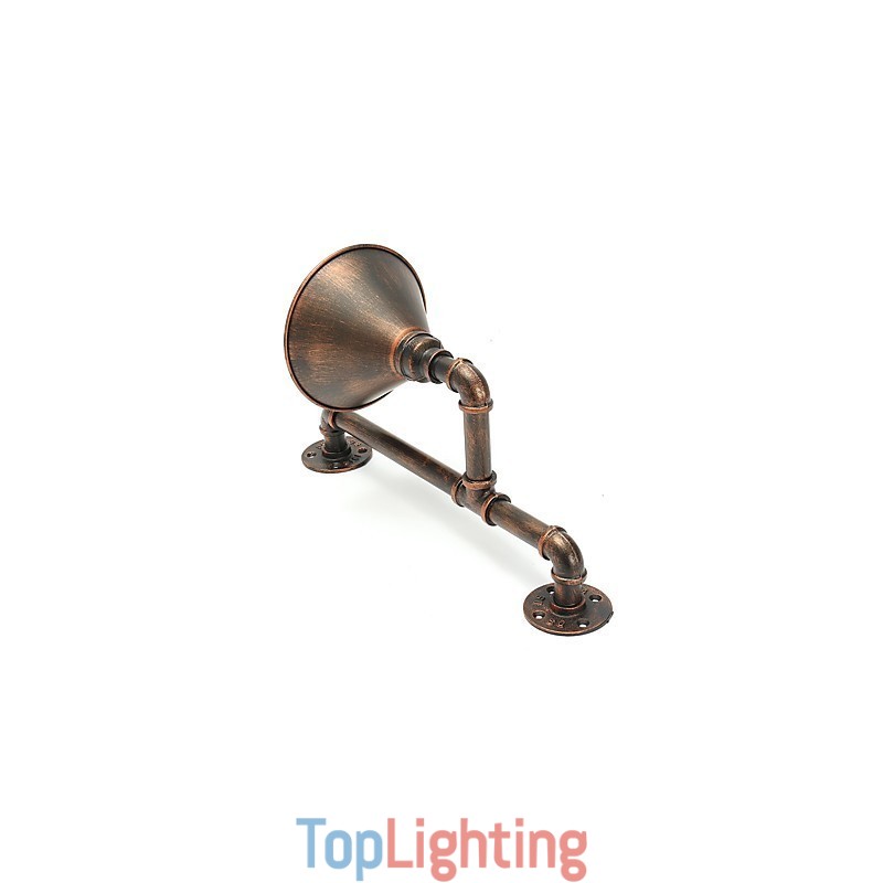 Water Pipe Wall Lights Retro Industrial Style Creative Country Metal Restaurant Cafe Bars Bar Table Wall Sconces