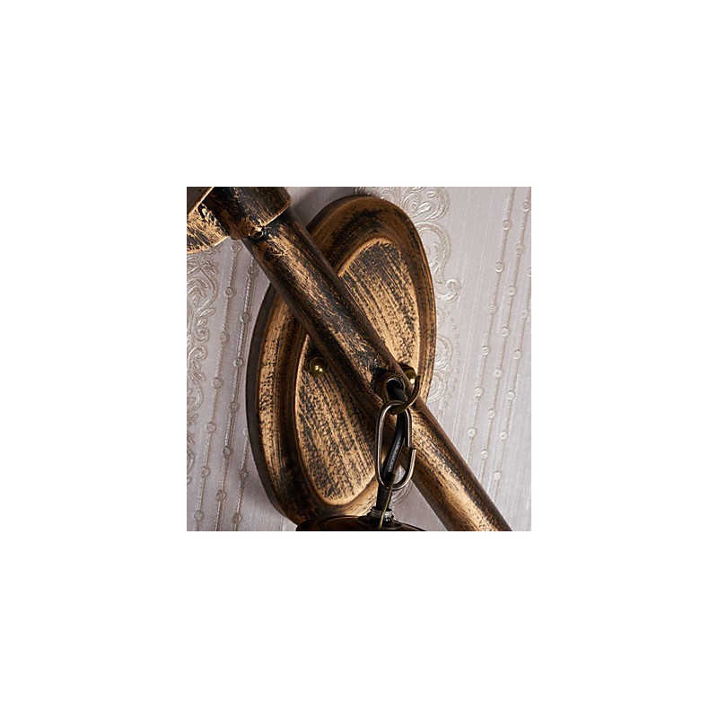 Rustic Lodge Painting Feature for Mini Style Uplight Wall Sconces Wall Light C