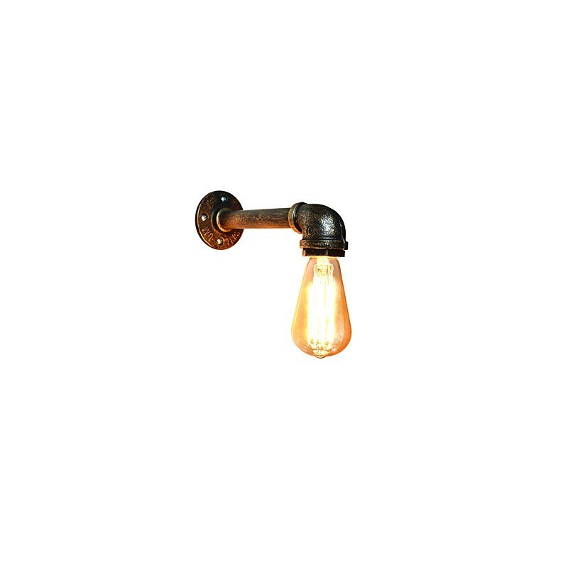 Rustic Lodge Traditional Classic Antique Brass Feature for Ambient Light Wall Sconces Wall Light