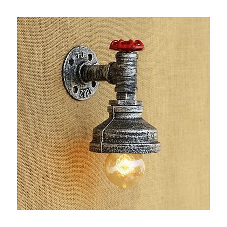 Country Retro Painting Feature for Ambient Light Wall Sconces Wall Light