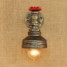 Country Retro Painting Feature for Ambient Light Wall Sconces Wall Light