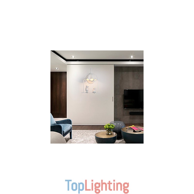 Modern Contemporary Painting Feature for Eye Protection Ambient Light Wall Sconces Wall Light