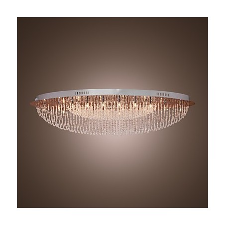 Modern Contemporary Crystal Chrome Metal Flush Mount Modern Contemporary Crystal Chrome Metal Flush Mount
