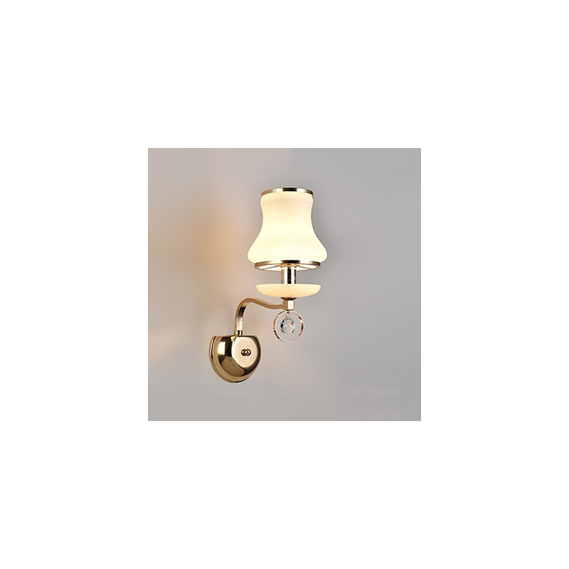 Modern Contemporary Electroplated Feature for Crystal Ambient Light Wall Sconces Wall Light