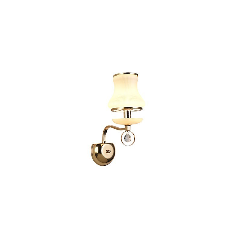 Modern Contemporary Electroplated Feature for Crystal Ambient Light Wall Sconces Wall Light