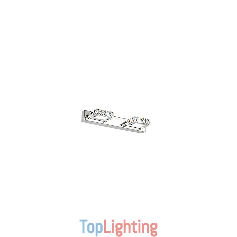 Modern Contemporary Modern Comtemporary Chrome Feature for Crystal Ambient LightBathroom