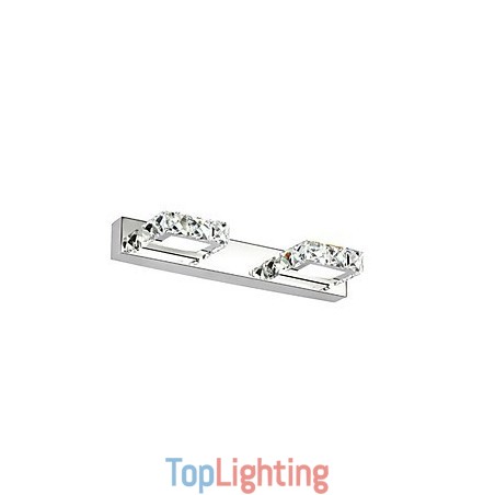 Modern Contemporary Modern Comtemporary Chrome Feature for Crystal Ambient LightBathroom Modern Contemporary Modern Comtemporary Chrome Feature for Crystal Ambient LightBathroom