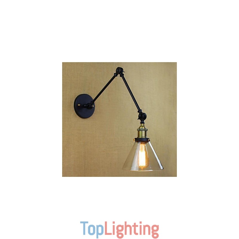 Country Retro Electroplated Feature for Mini Style Eye Protection Swing Arm Lights