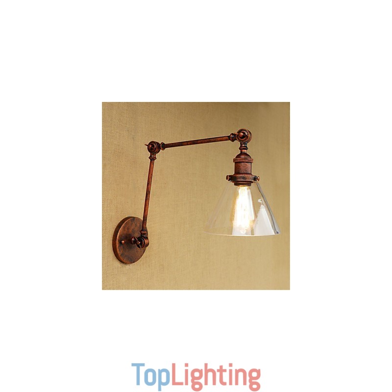 Country Retro Electroplated Feature for Mini Style Eye Protection Swing Arm Lights