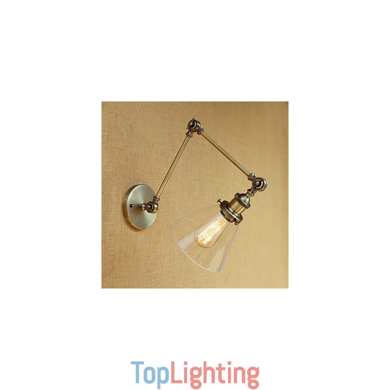 Country Retro Electroplated Feature for Mini Style Eye Protection Swing Arm Lights