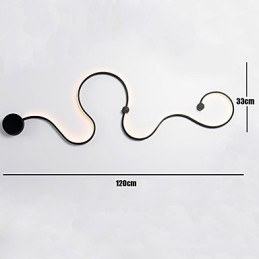 Modern Comtemporary Modern Contemporary Painting Feature for Ambient Light Wall Sconces Wall Light