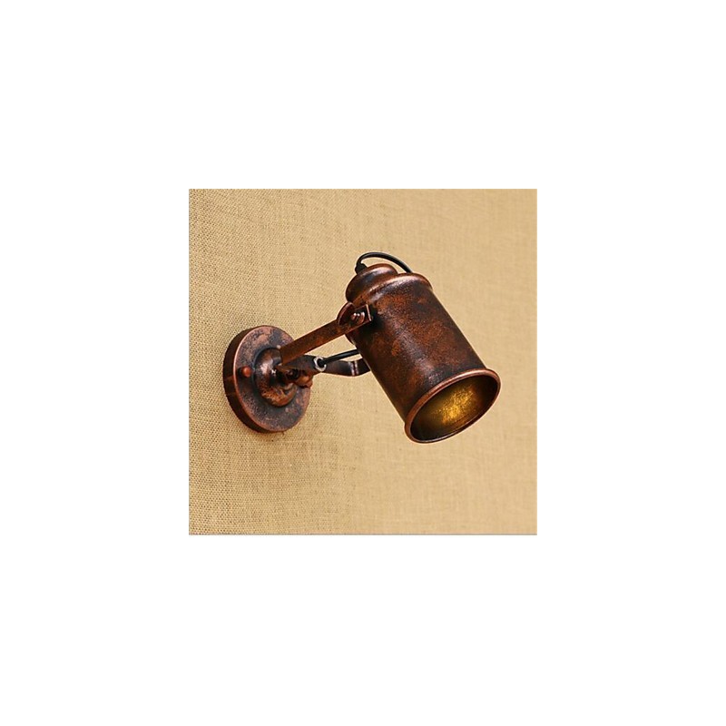 Rustic Lodge Country Retro Painting Feature for Mini Style Eye Protection Ambient Light Wall