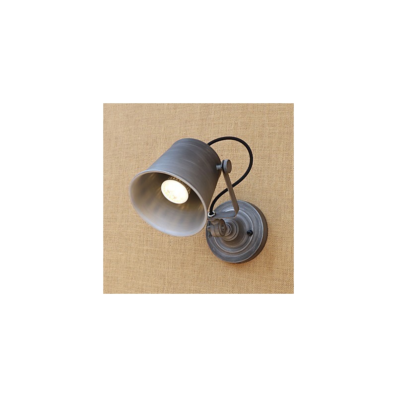 Rustic Lodge Country Retro Painting Feature for Mini Style Eye Protection Ambient Light Wall