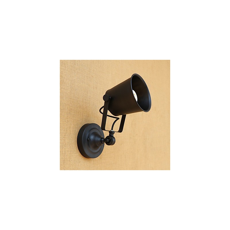 Rustic Lodge Country Retro Painting Feature for Mini Style Eye Protection Ambient Light Wall