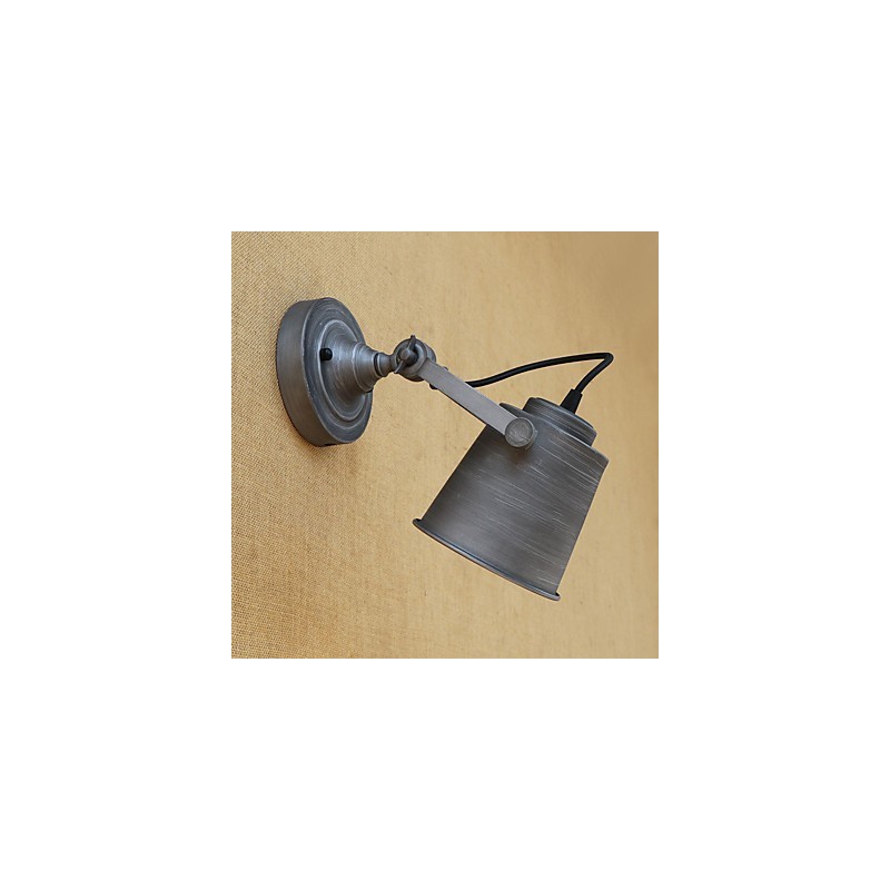 Rustic Lodge Country Retro Painting Feature for Mini Style Eye Protection Ambient Light Wall