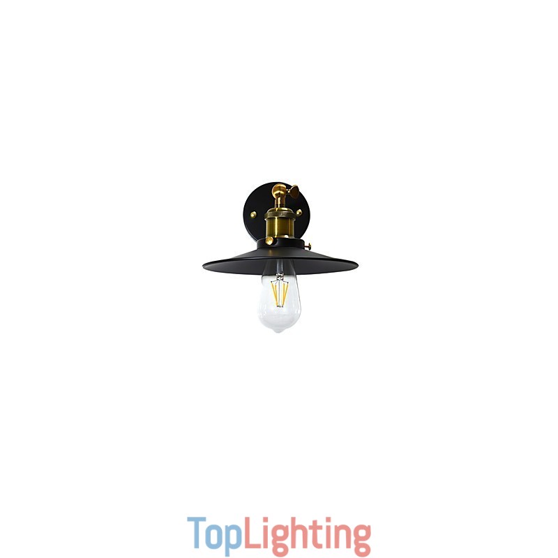Paint Single Wall Iron Wall Lamp Dumb Black Lightsaber Lamp On Wall