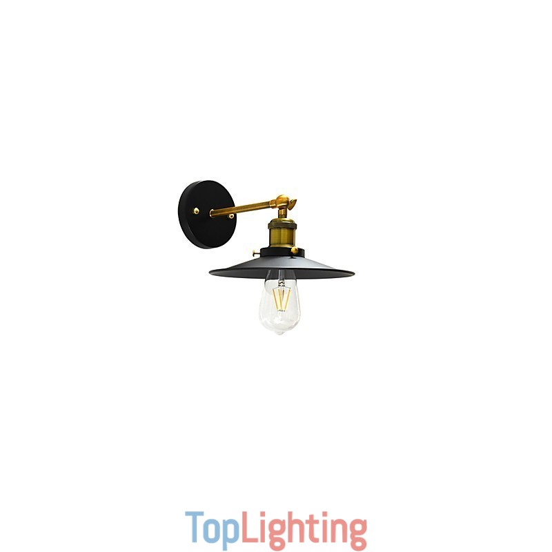 Paint Single Wall Iron Wall Lamp Dumb Black Lightsaber Lamp On Wall