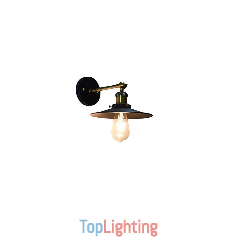 Paint Single Wall Iron Wall Lamp Dumb Black Lightsaber Lamp On Wall