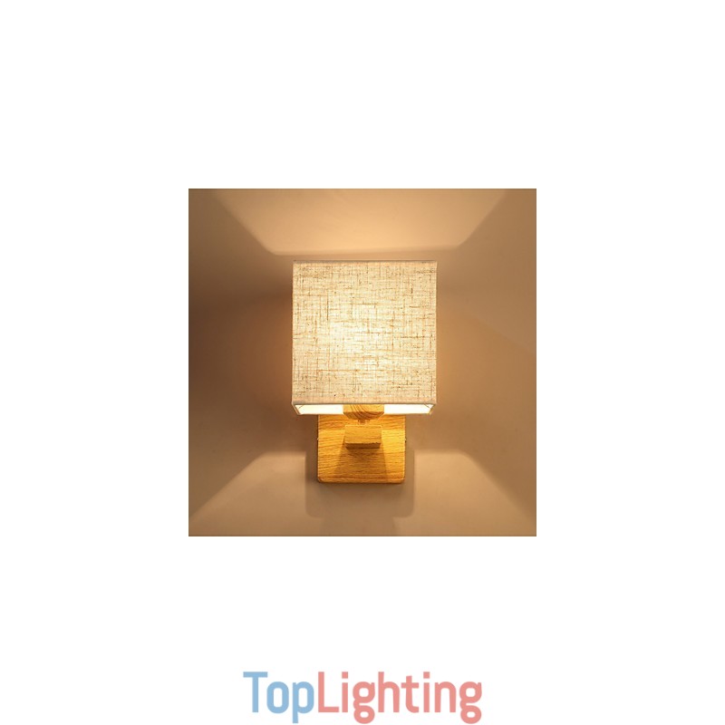 Minimalist Solid Wood Table Lamp Bedside Desk Lamp