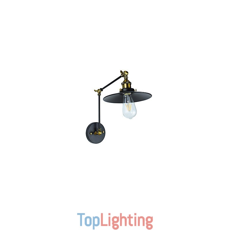 Rustic Lodge Traditional Classic Painting Feature for Downlight Wall Lights Wall Light