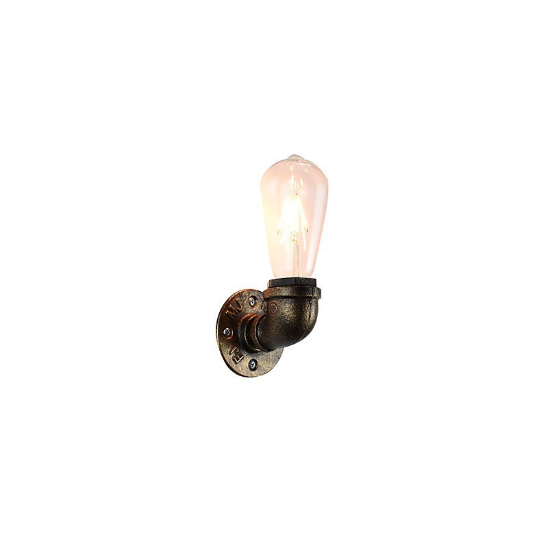 Rustic Lodge Traditional Classic Antique Brass Feature for Ambient Light Wall Sconces Wall Light