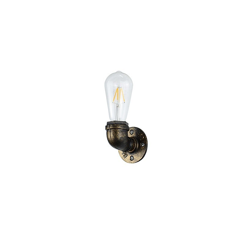 Rustic Lodge Traditional Classic Antique Brass Feature for Ambient Light Wall Sconces Wall Light