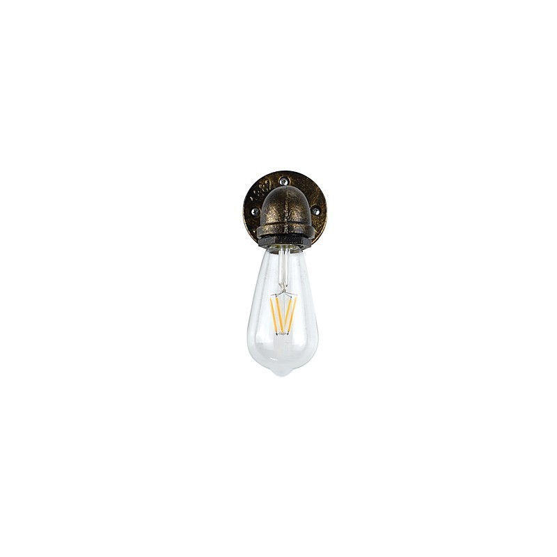 Rustic Lodge Traditional Classic Antique Brass Feature for Ambient Light Wall Sconces Wall Light