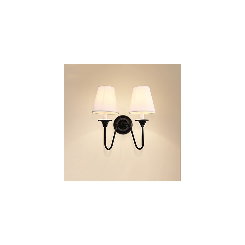 Rustic Lodge Black Oxide Finish Feature for Eye Protection Ambient Light Wall Sconces Wall Light