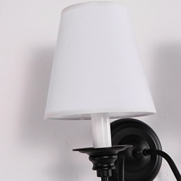 Rustic Lodge Black Oxide Finish Feature for Eye Protection Ambient Light Wall Sconces Wall Light