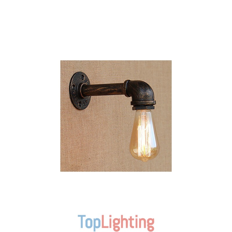 Country Retro Painting Feature for Mini Style Swing Arm Ambient Light Wall Sconces