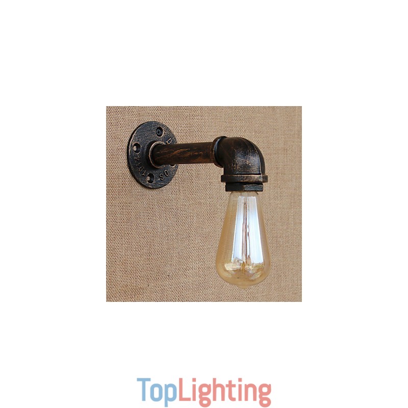 Country Retro Painting Feature for Mini Style Swing Arm Ambient Light Wall Sconces