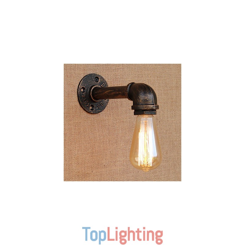 Country Retro Painting Feature for Mini Style Swing Arm Ambient Light Wall Sconces