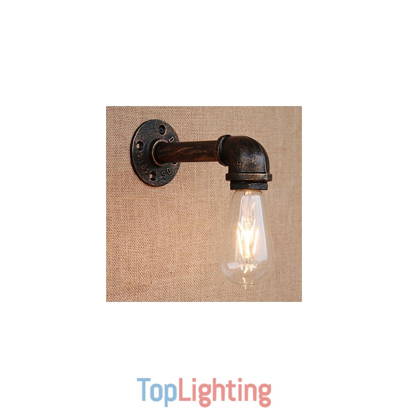 Country Retro Painting Feature for Mini Style Swing Arm Ambient Light Wall Sconces