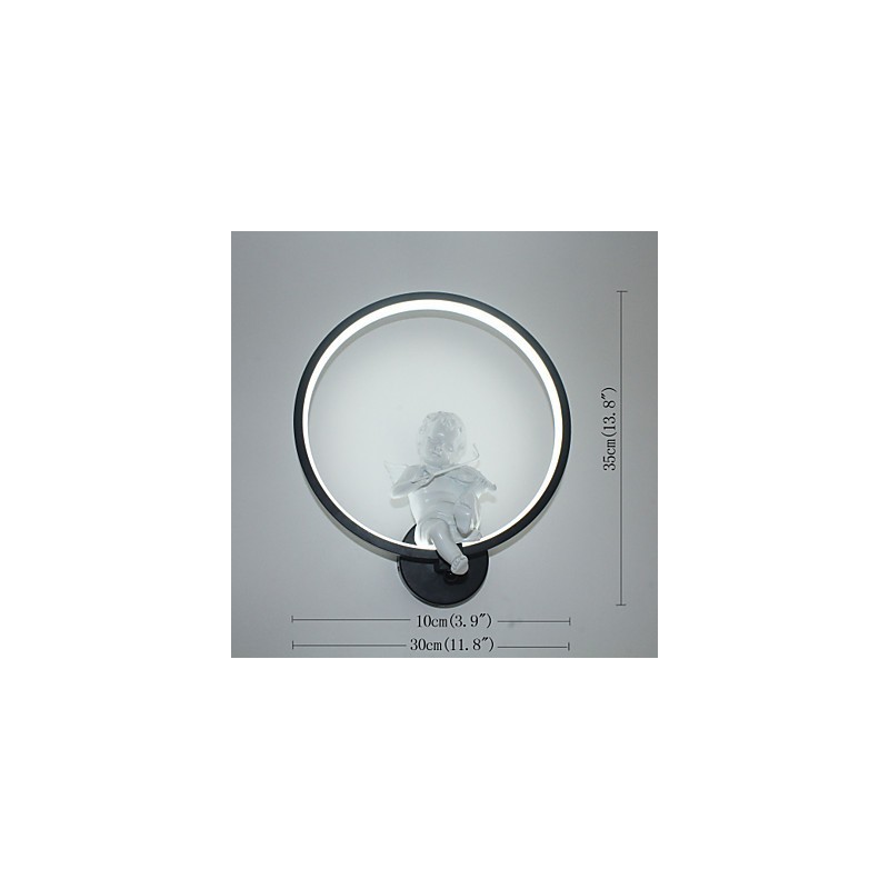Wall Lamp Modern Creative Personality Lamp Designer Angel Decoration Lamp Aluminum Integrated Corridor Wall Lamp
