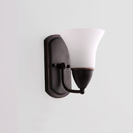 Rustic Lodge Black Oxide Finish Feature for Eye Protection Ambient Light Wall Sconces Wall Light