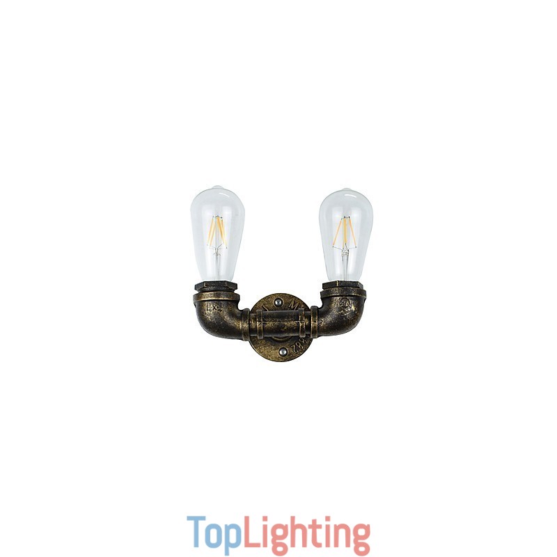 Rustic Lodge Traditional Classic Antique Brass Feature for Ambient Light Wall Lights Wall Light